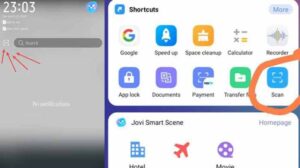 Cara scan di hp vivo