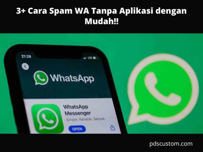 Cara spam telepon wa