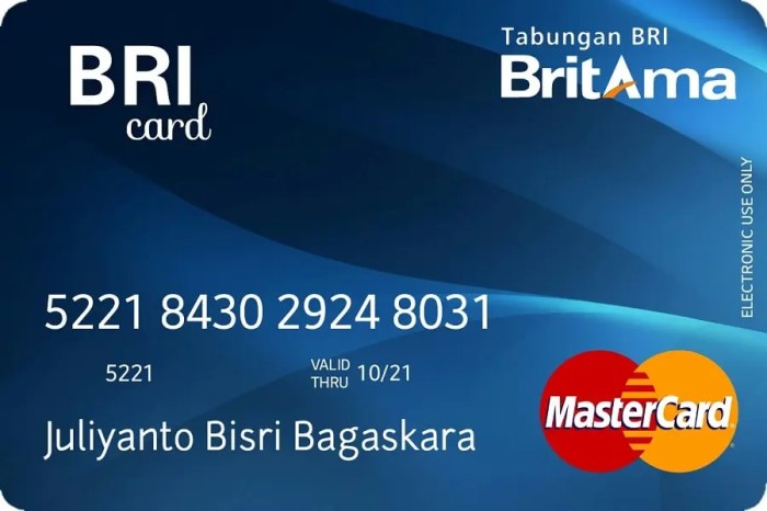 Cara cetak kartu atm bri online
