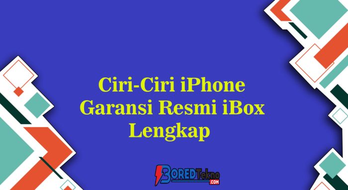 Ciri ciri iphone ibox