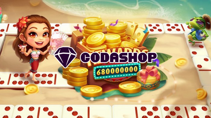 Codashop domino kuning