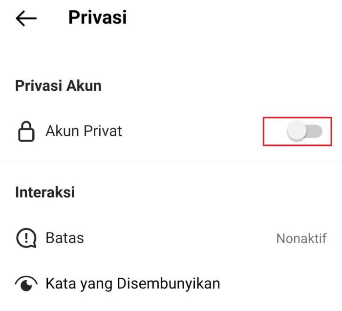 Cara menyembunyikan followers ig