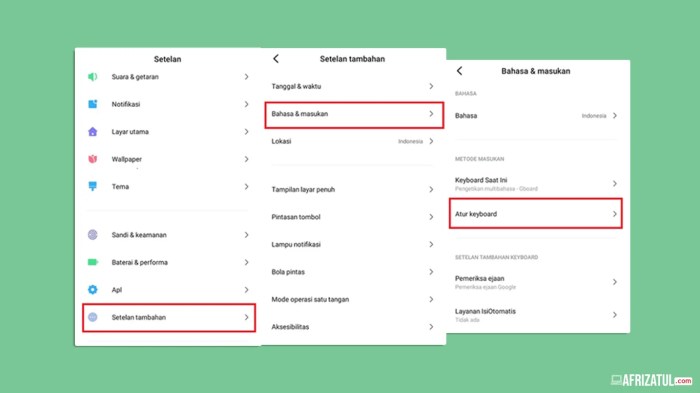 Cara menghilangkan kamus di keyboard xiaomi