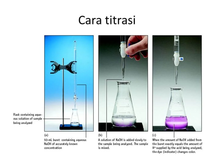 Alat titrasi asam basa
