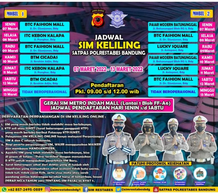 Keliling jadwal sumedang wib beroperasi hanya sabtu jumat