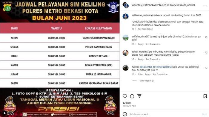 Jadwal SIM Keliling Area Parkir Carrefour Bau-Bau