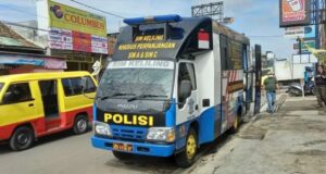 SIM Keliling Area Parkir Superindo Tarakan
