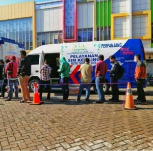SIM Keliling Mall Supermal Karawaci Tangerang