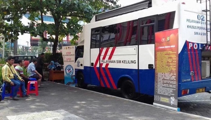 SIM Keliling Terminal Bus Pulau Pinang Medan