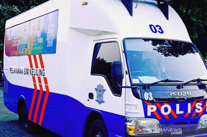 SIM Keliling Terminal Bus Sumber Waras Jakarta Barat