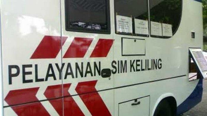 SIM Keliling Area Parkir Carrefour Tangerang Selatan
