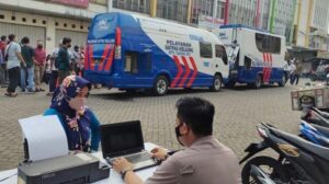 SIM Keliling Alun-Alun Kota Langsa