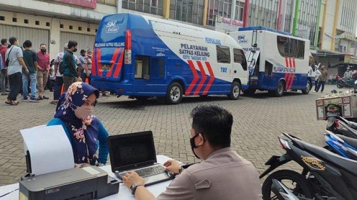 SIM Keliling Alun-Alun Kota Langsa