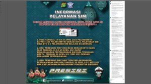 SIM Keliling Pasar Rawa Lumbu Bekasi