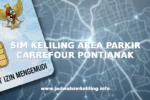SIM KELILING AREA PARKIR CARREFOUR PONTIANAK