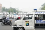 SIM KELILING AREA PARKIR LOTTE MART JAKARTA UTARA