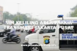 SIM KELILING AREA PARKIR TRANSMART JAKARTA PUSAT