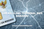 SIM KELILING TERMINAL BUS BARABAI