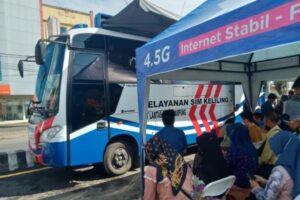 SIM Keliling Terminal Bus Semplak Bogor