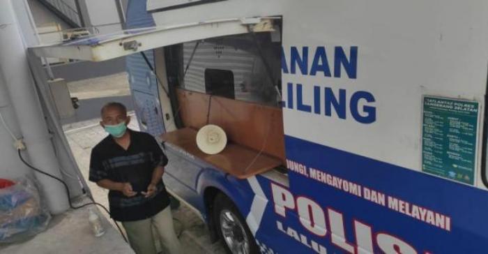 SIM Keliling Area Parkir Superindo Bogor