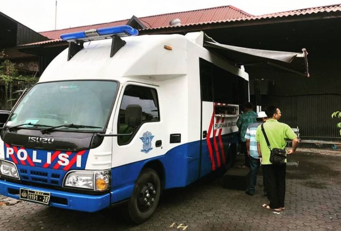 SIM Keliling Terminal Bus Ambon