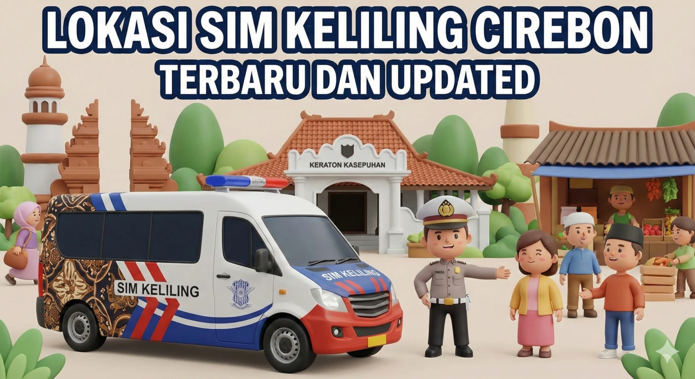 Layanan Bus SIM Keliling Cirebon di Grage Mall